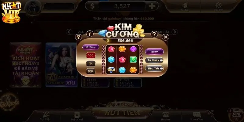 Cách nhập cuộc chơi mini game Dragon Ball tại Nhatvip